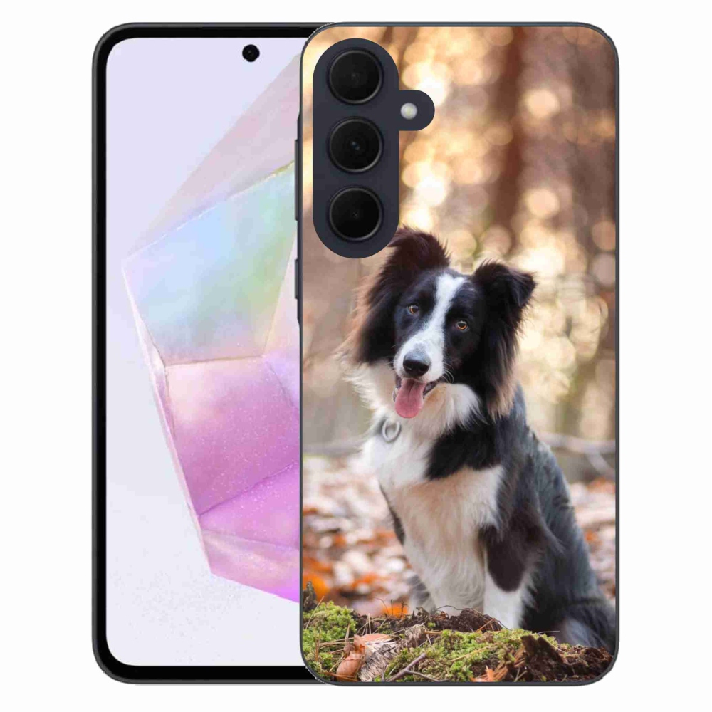 Gél tok mmCase Samsung Galaxy A35 5G - border colie 1