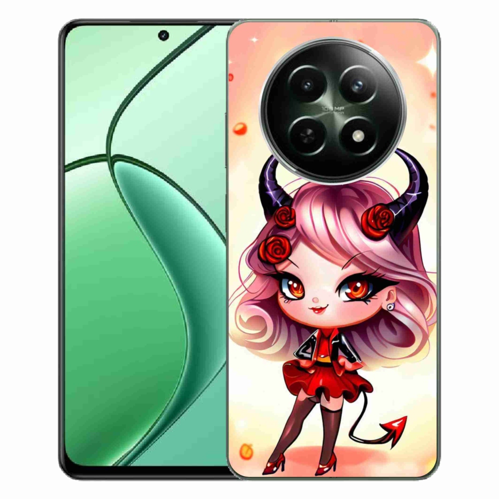 Gél borító mmCase a Realme 12 5G/12x 5G készülékhez - rajzfilm ördög
