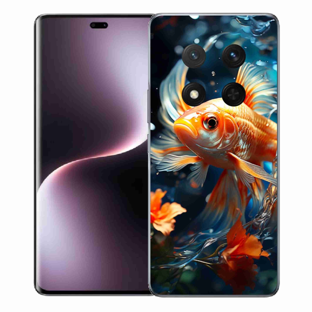 Zselés borítás mmCase a Honor Magic 7 Lite 5G számára - hal