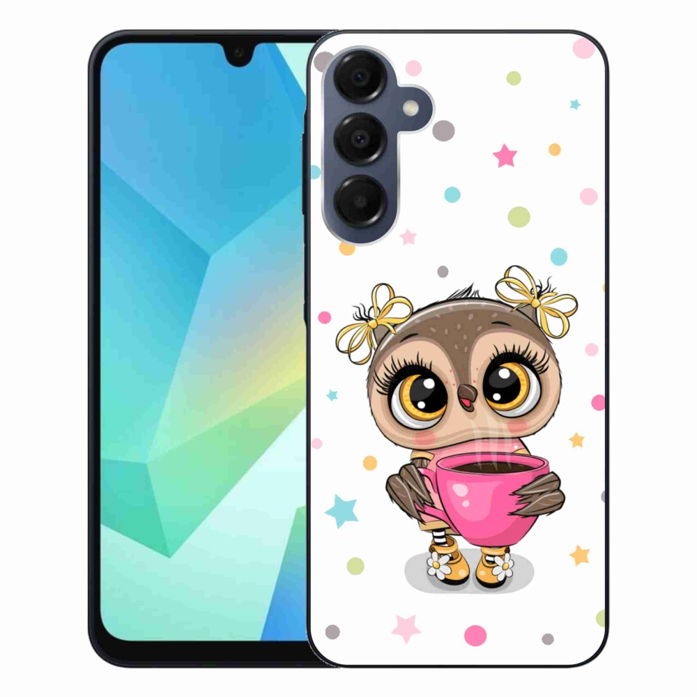 Gél borítás mmCase Samsung Galaxy A16 4G/5G készülékhez - rajzfilm bagoly