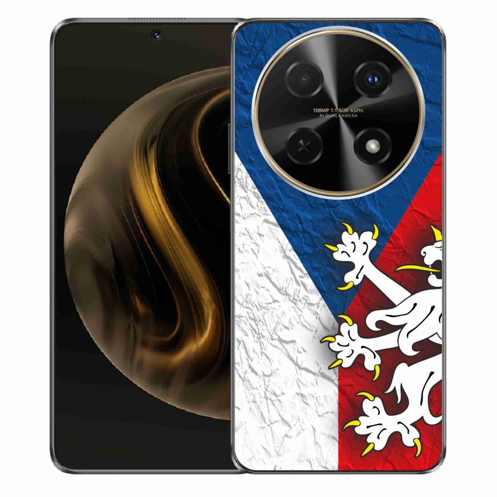 Gél borító mmCase a Huawei Nova 12i - cseh zászlóhoz 1