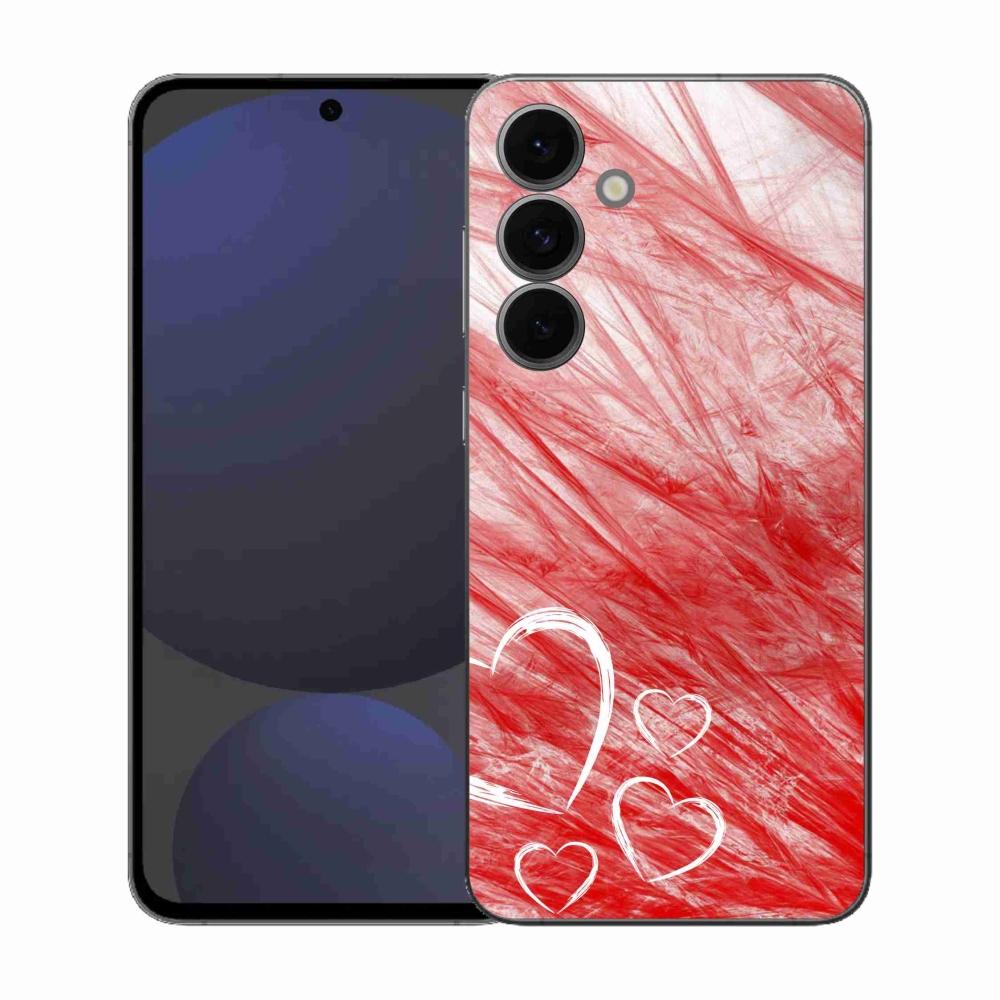 Zselés borítás mmCase Samsung Galaxy S25 FE készülékhez - szív