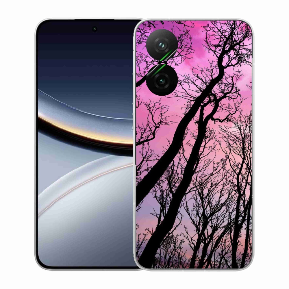 Gél borítás mmCase a Xiaomi Poco F7 5G számára - kidőlt fák