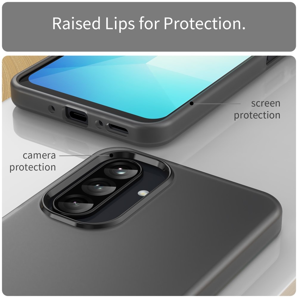 Candys matt zselés tok Samsung Galaxy A26 5G - fekete