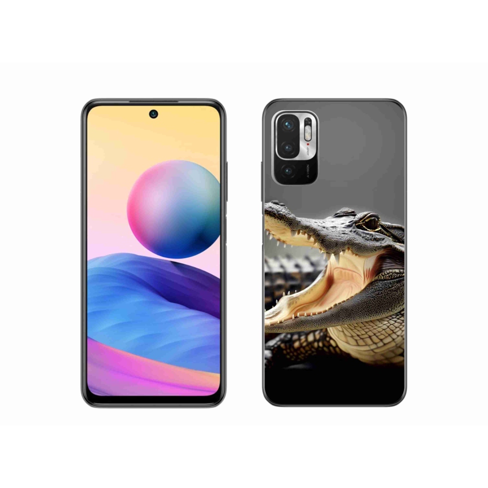 Gél borítás mmCase a Xiaomi Redmi Note 10 5G-hez - krokodil