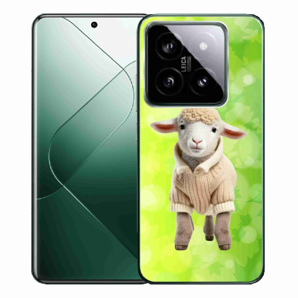 Gél borítás mmCase a Xiaomi 14 Pro-hoz - bárány pulóverben
