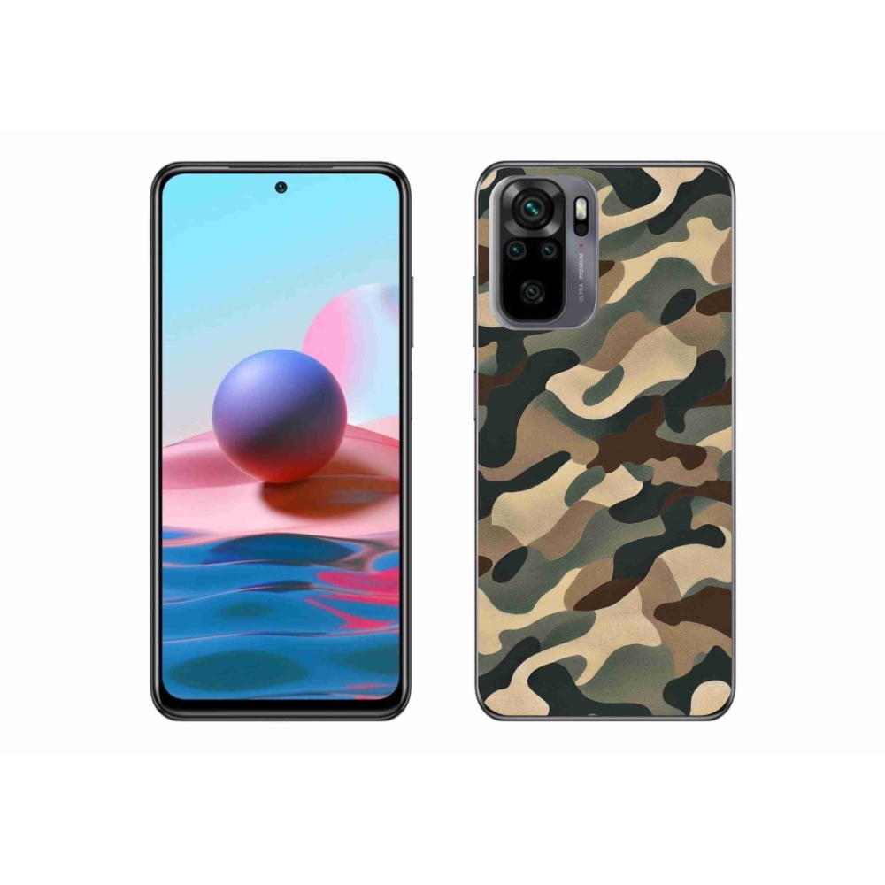 Gél borítás mmCase a Xiaomi Redmi Note 10S-hez - terepszínű minta 11