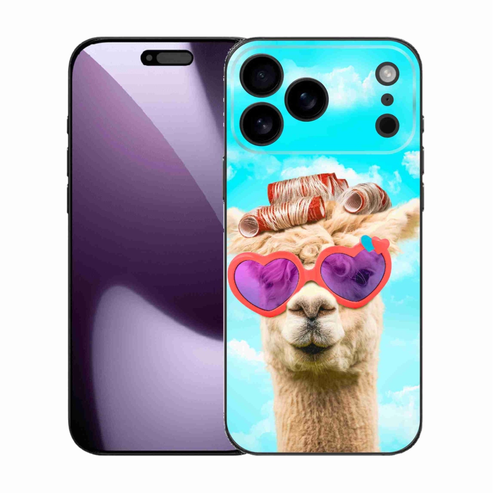 Zselés borítás mmCase iPhone 17 Pro Max készülékhez - szemüveges láma