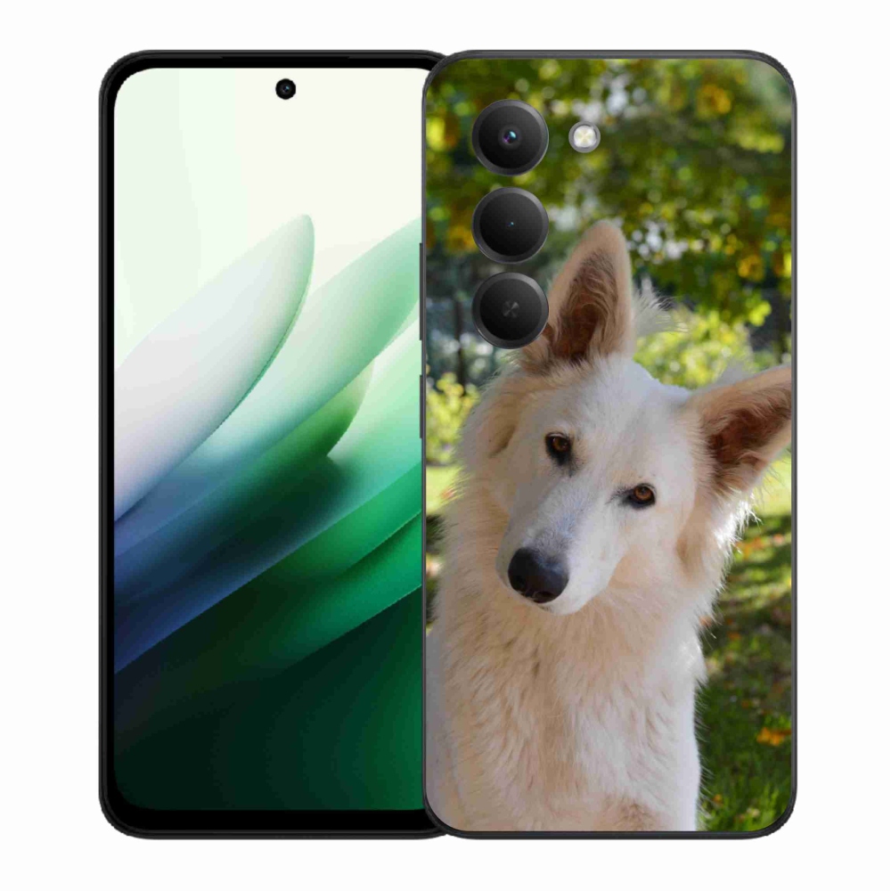 Gél borítás mmCase a Xiaomi Redmi 15 5G - fehér svájci juhász 1