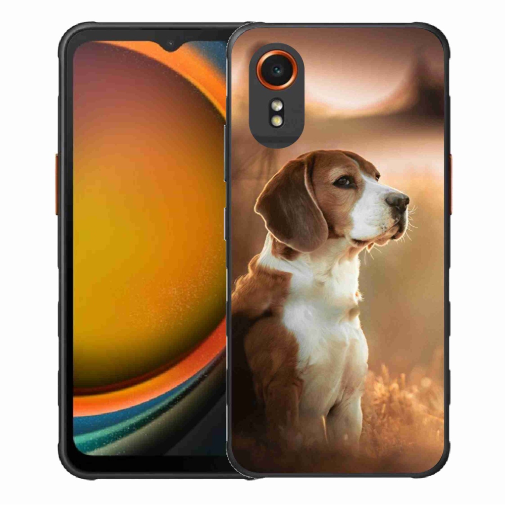 Gél védőhuzat mmCase Samsung Galaxy Xcover 7 készülékhez - bézs színű