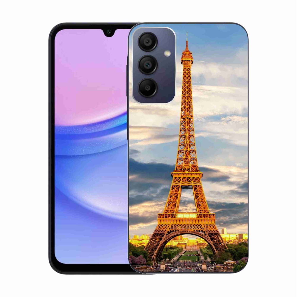 Gél borítás mmCase Samsung Galaxy A15 4G/5G - eiffel torony 3