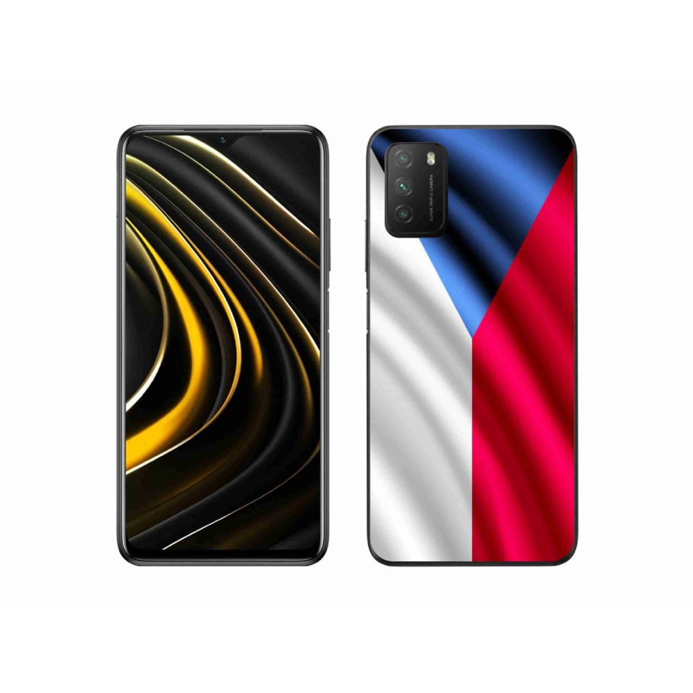 Gél borítás mmCase a Xiaomi Poco M3-hoz - cseh zászló