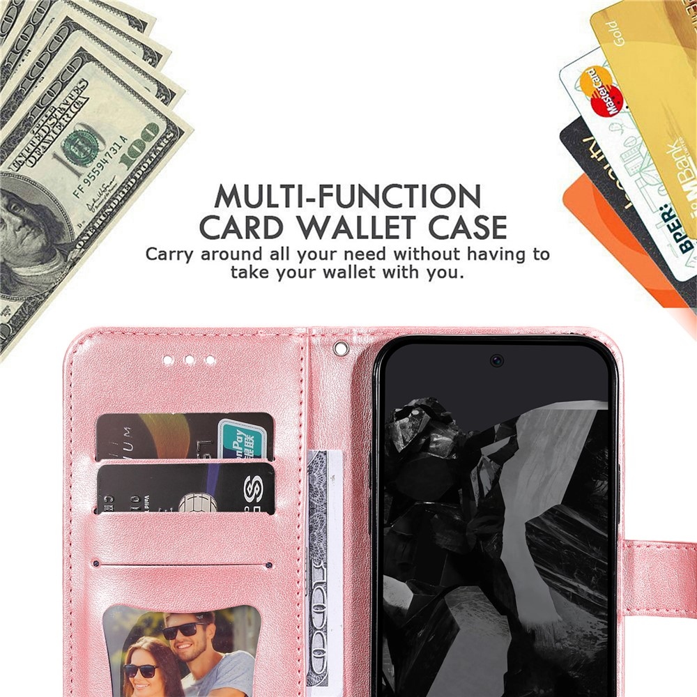 Mandala könyv tok a Google Pixel 10 Pro XL/Pixel 9 Pro XL készülékhez - rózsaszín