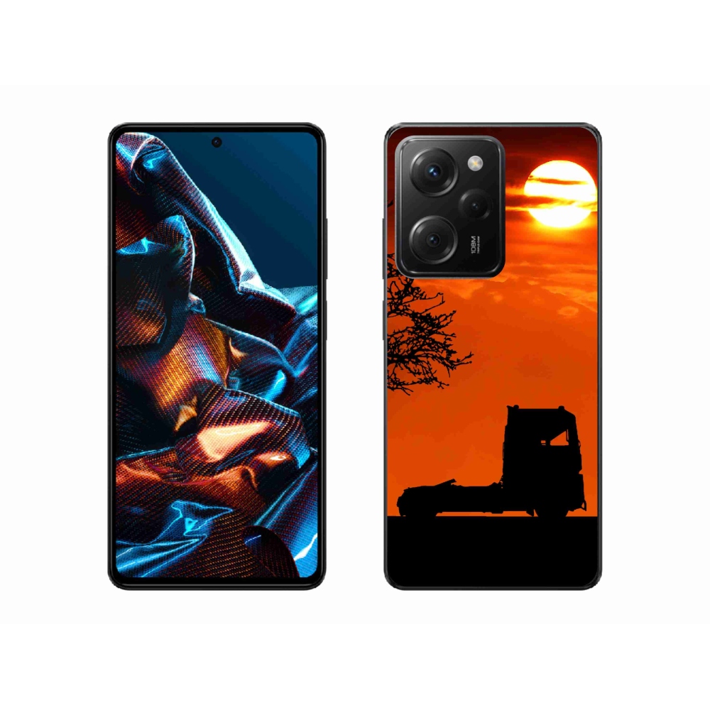 Gél borítás mmCase a Xiaomi Poco X5 Pro 5G számára - teherautó 3