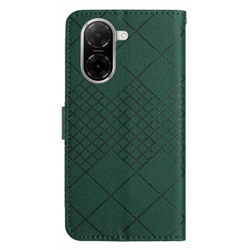 Fóliás könyvtáska Xiaomi Redmi A5 (173.45x79.35x8.45mm) - zöld színű