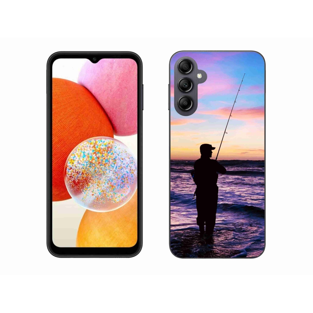 Gél védőburkolat mmCase Samsung Galaxy A14 4G/5G - halászat 1