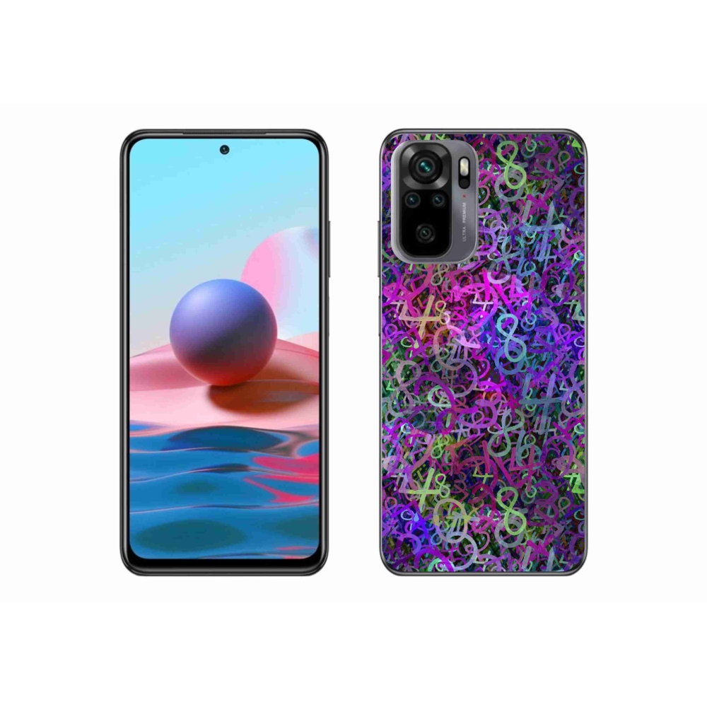 Gél borítás mmCase a Xiaomi Redmi Note 10 4G-hez - absztrakt motívum 25