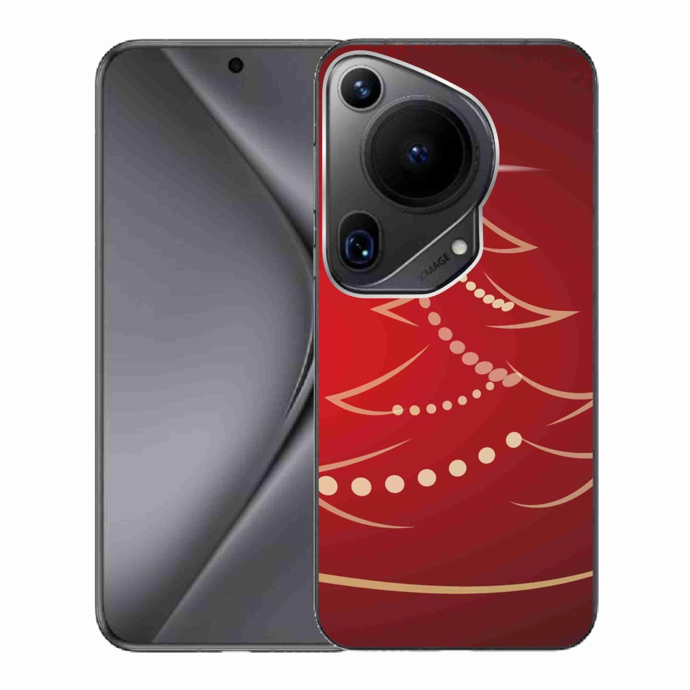 Gél borító mmCase a Huawei Pura 70 Ultra számára - karácsonyfa karikatúra