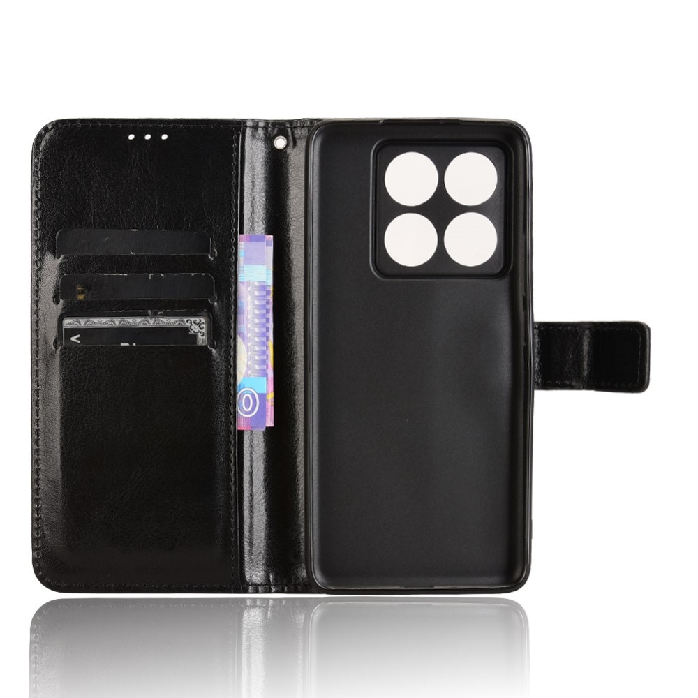 Őrült könyv tok Xiaomi 14T-hez - fekete