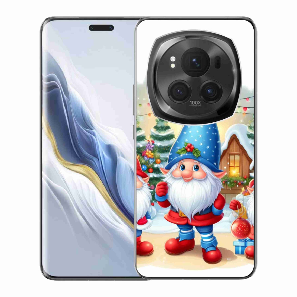 Gél borítás mmCase a Honor Magic 6 Pro 5G számára - Karácsonyi manók
