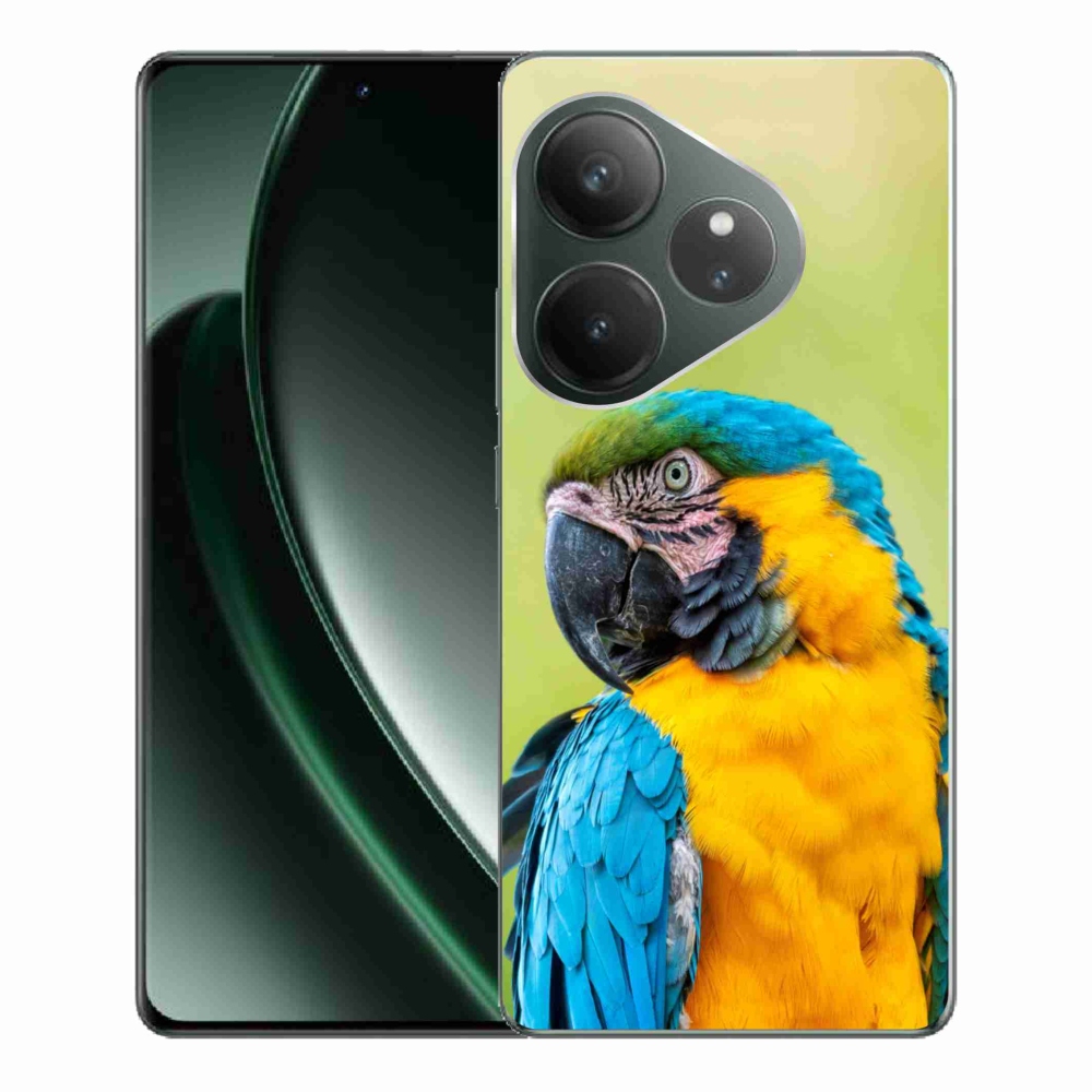 Gél tok mmCase for Realme GT 6 5G/GT 6T 5G - parrot ara 2
