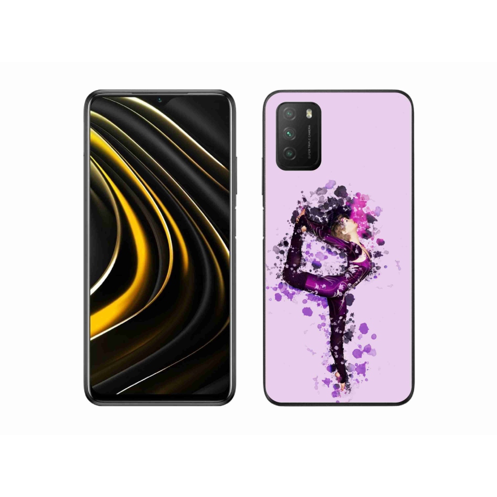 Gél borítás mmCase a Xiaomi Poco M3-hoz - balerina