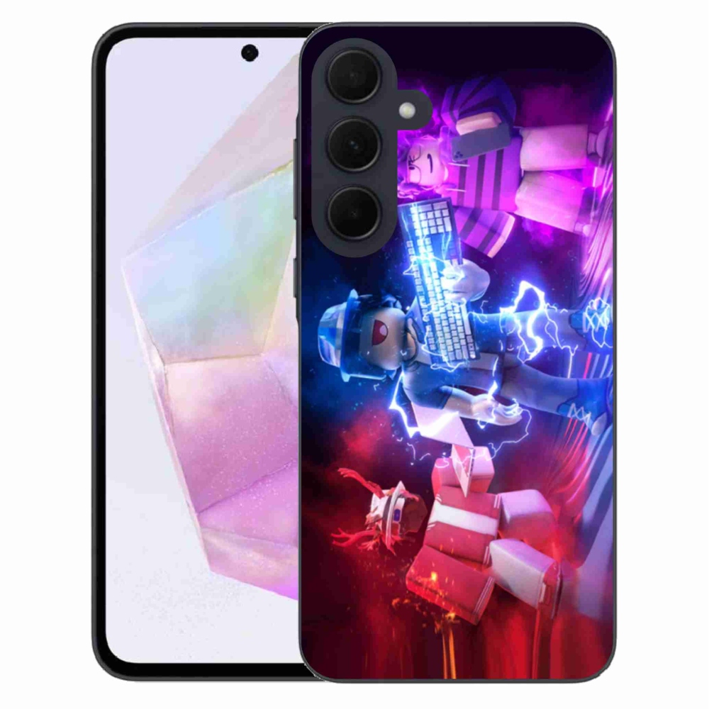 Zselés borítás mmCase Samsung Galaxy A35 5G készülékhez - roblox