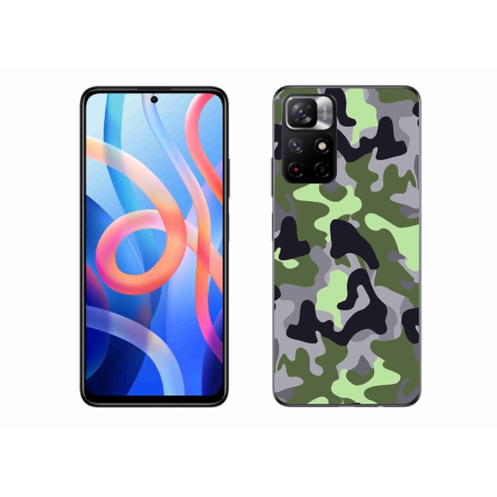 Gél borítás mmCase a Xiaomi Redmi Note 11S 5G-hez - álcázott minta 7