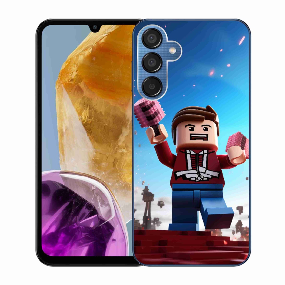 Gél védőburkolat mmCase Samsung Galaxy M15 5G - roblox 2
