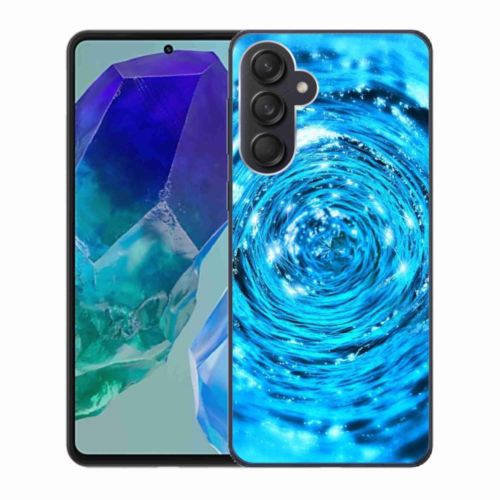 Gél borítás mmCase Samsung Galaxy M55 5G - vízörvény - Samsung Galaxy M55 5G - vízörvény