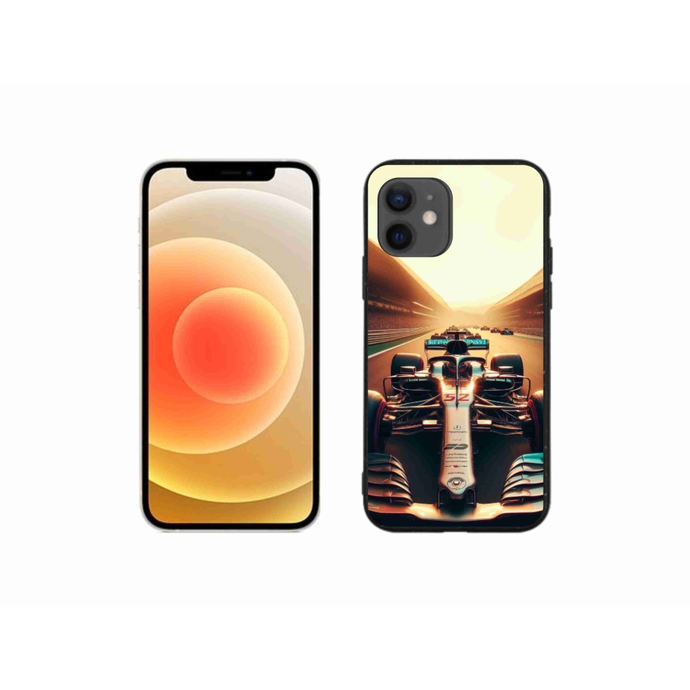 Zselés borítás mmCase iPhone 12 mini készülékhez - formula 1