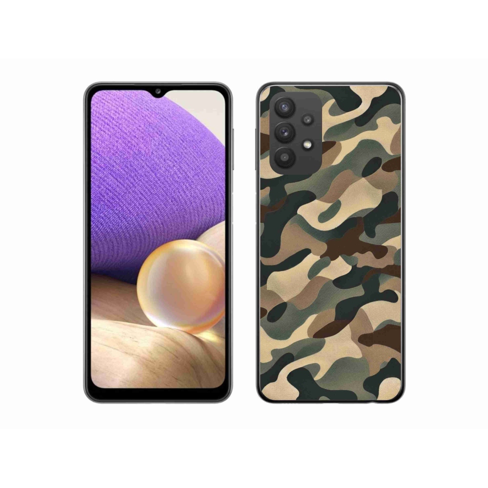 Gél védőhuzat mmCase Samsung Galaxy A32 5G - terepszínű minta 11