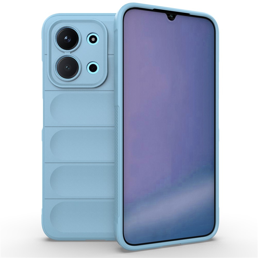 Rugg tartós zselés tok Xiaomi Redmi 15C 4G (171mm)/Poco C85 4G (171mm) - világoskék színben