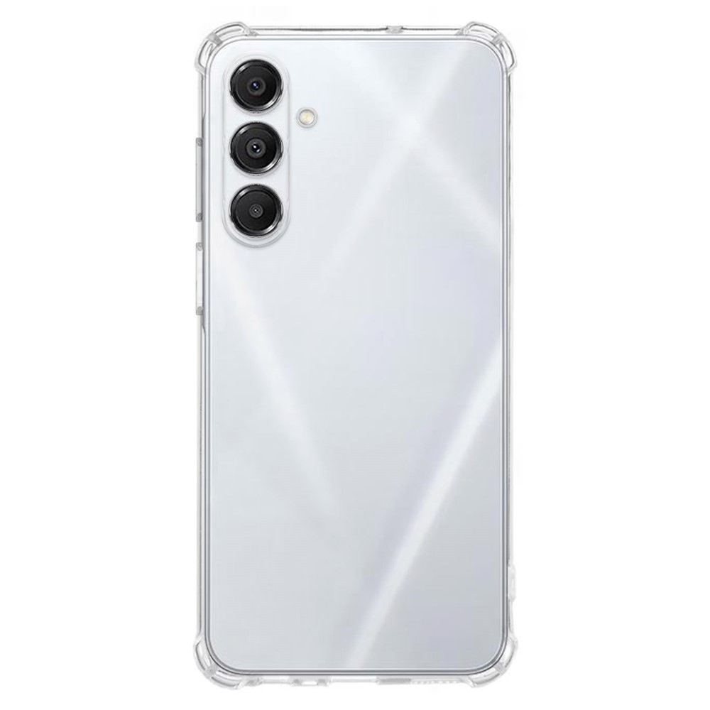 KLB átlátszó zselés tok Samsung Galaxy A17 4G/5G készülékhez, megerősített sarkokkal