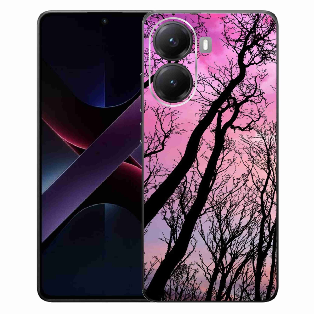 Gél borítás mmCase a Xiaomi Poco X7 Pro 5G számára - kidőlt fák