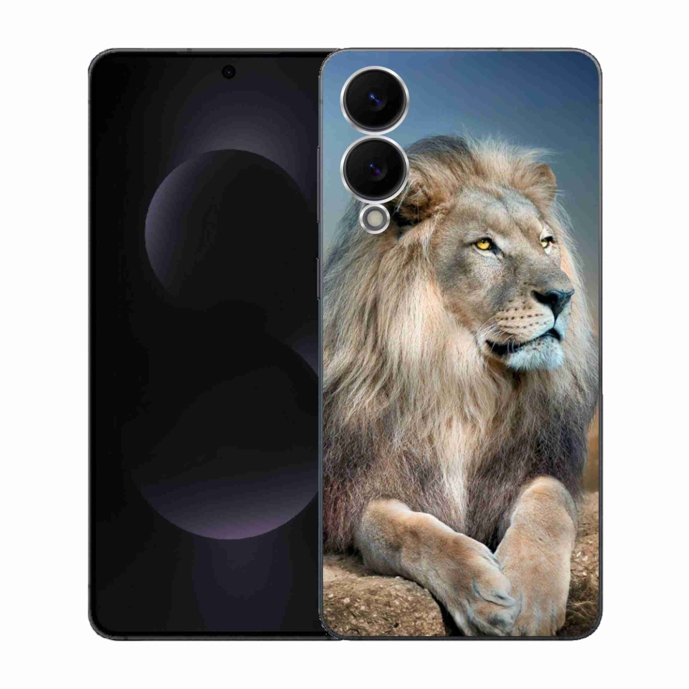 Zselés borítás mmCase Samsung Galaxy S25 Edge készülékhez - Lion 1