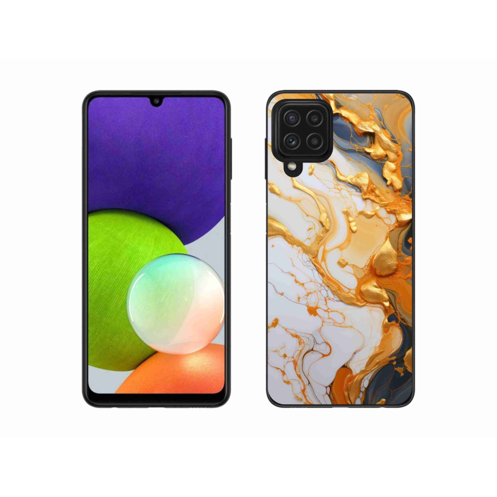 Gél borítás mmCase Samsung Galaxy A22 4G - absztrakt motívum 6