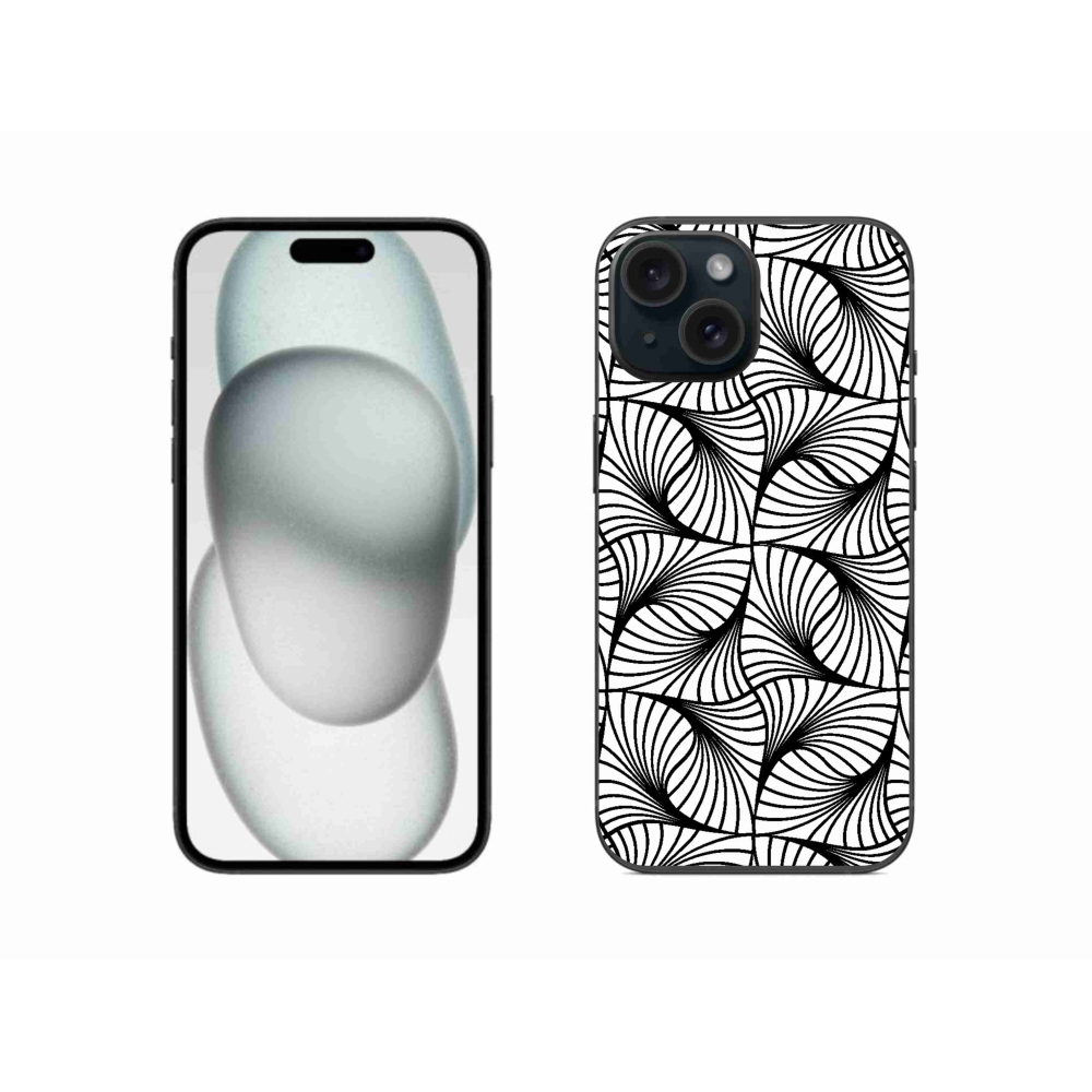 Zselés borítás mmCase iPhone 15-hez - absztrakt 11
