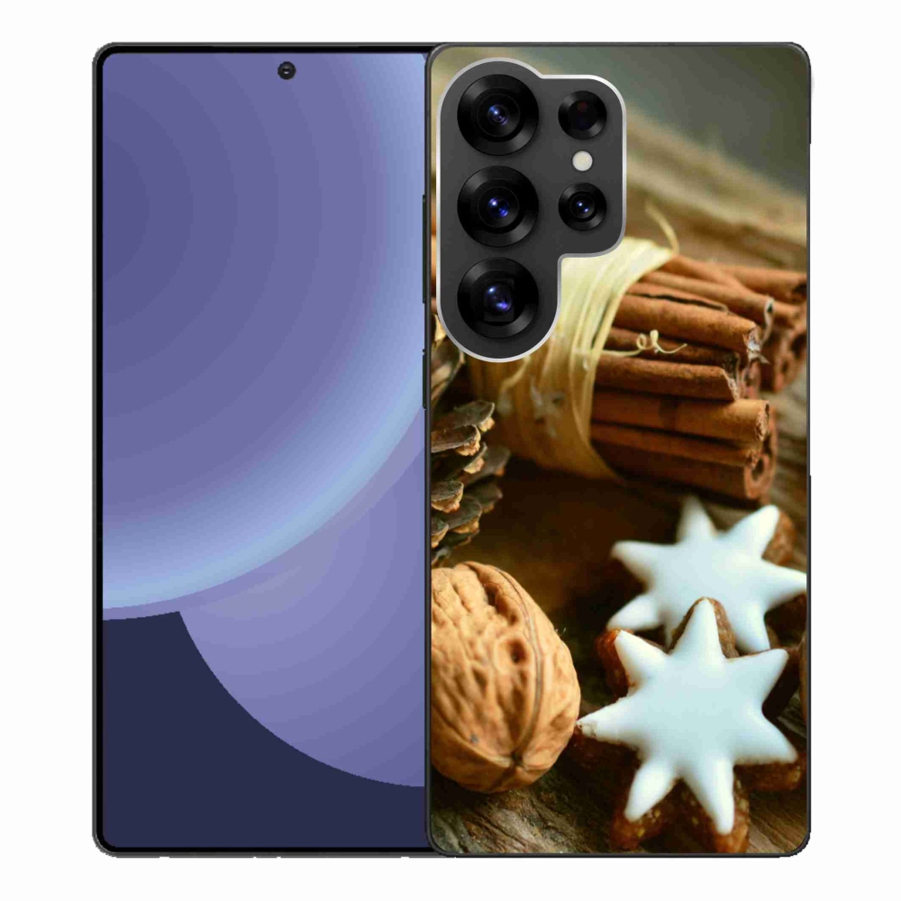 Gél borítás mmCase Samsung Galaxy S25 Ultra - fahéj és mézeskalács - Samsung Galaxy S25 Ultra számára