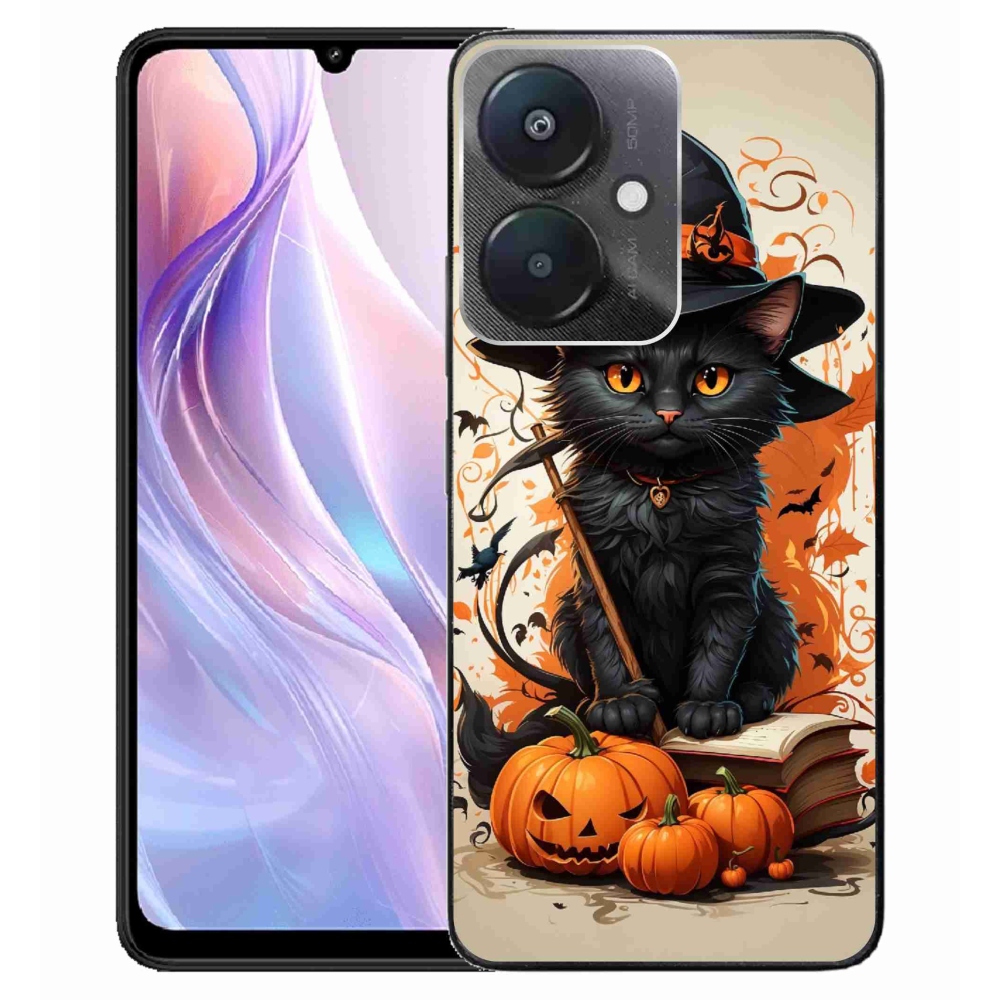 Gél borítás mmCase a Xiaomi Redmi 13C 5G számára - macskavarázsló