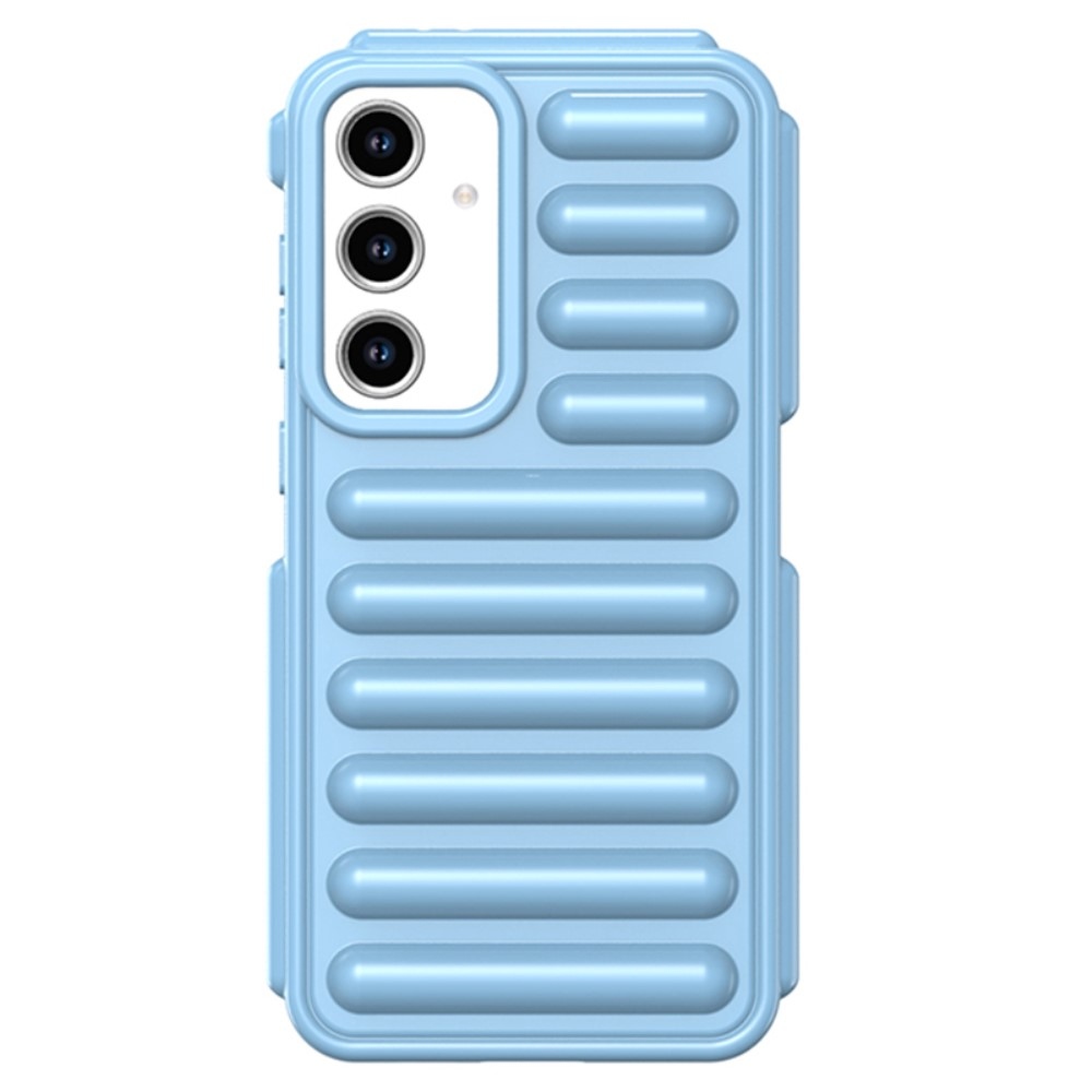 Kapszula tartós zselés tok Samsung Galaxy S24 FE készülékhez - kék