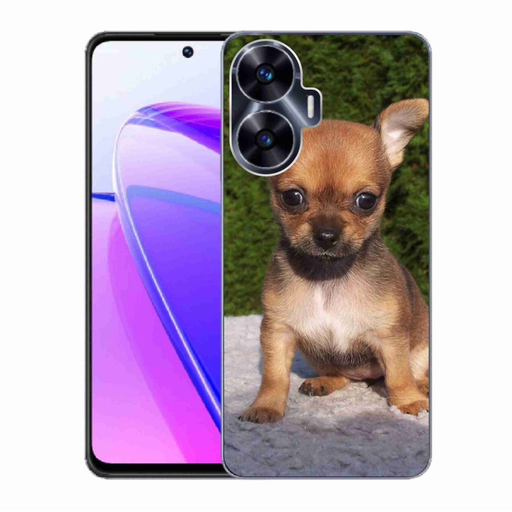 Gél tok mmCase a Realme C55 készülékhez - chihuahua 3