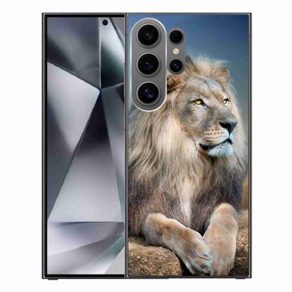 Gél tok mmCase a Samsung Galaxy S24 Ultra készülékhez - Lion 1