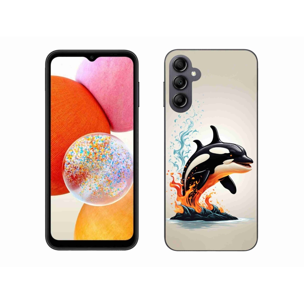 Gél védőhuzat mmCase Samsung Galaxy A14 4G/5G - írisz