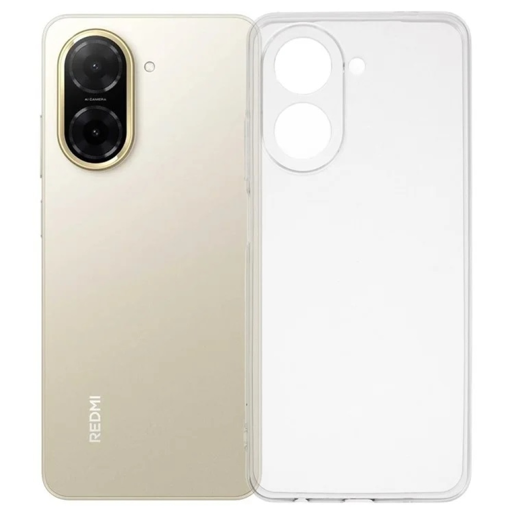 Átlátszó zselés tok Xiaomi Redmi A5 (171.7x77.8x8.3mm) - átlátszó