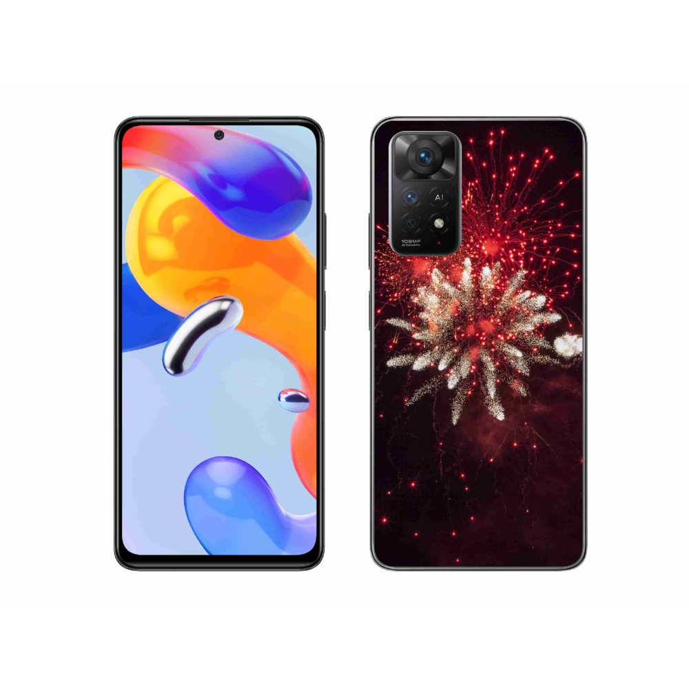 Gél borítás mmCase a Xiaomi Redmi Note 11 Pro 4G/5G - tűzijátékhoz