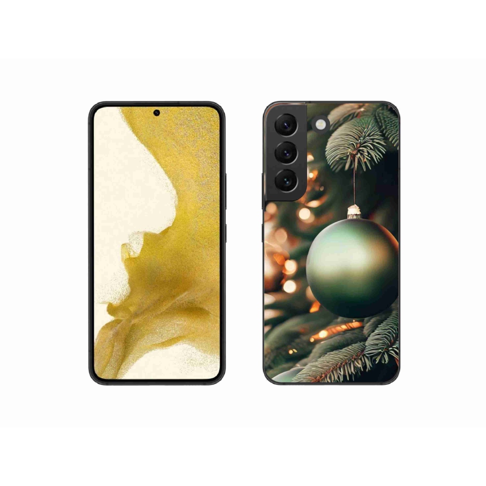 Gél borítás mmCase Samsung Galaxy S22 5G - karácsonyi dekorációk 1