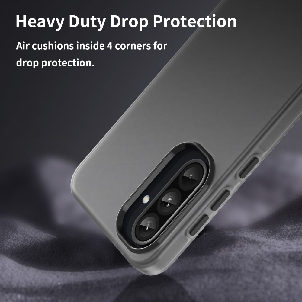 Candys matt zselés tok Samsung Galaxy A36 5G/A56 5G - fekete színben