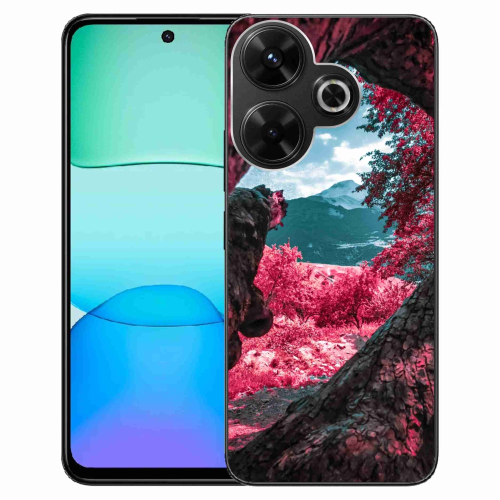 Gél borítás mmCase a Xiaomi Redmi 13 4G/Poco M6 4G - hegyi kilátás