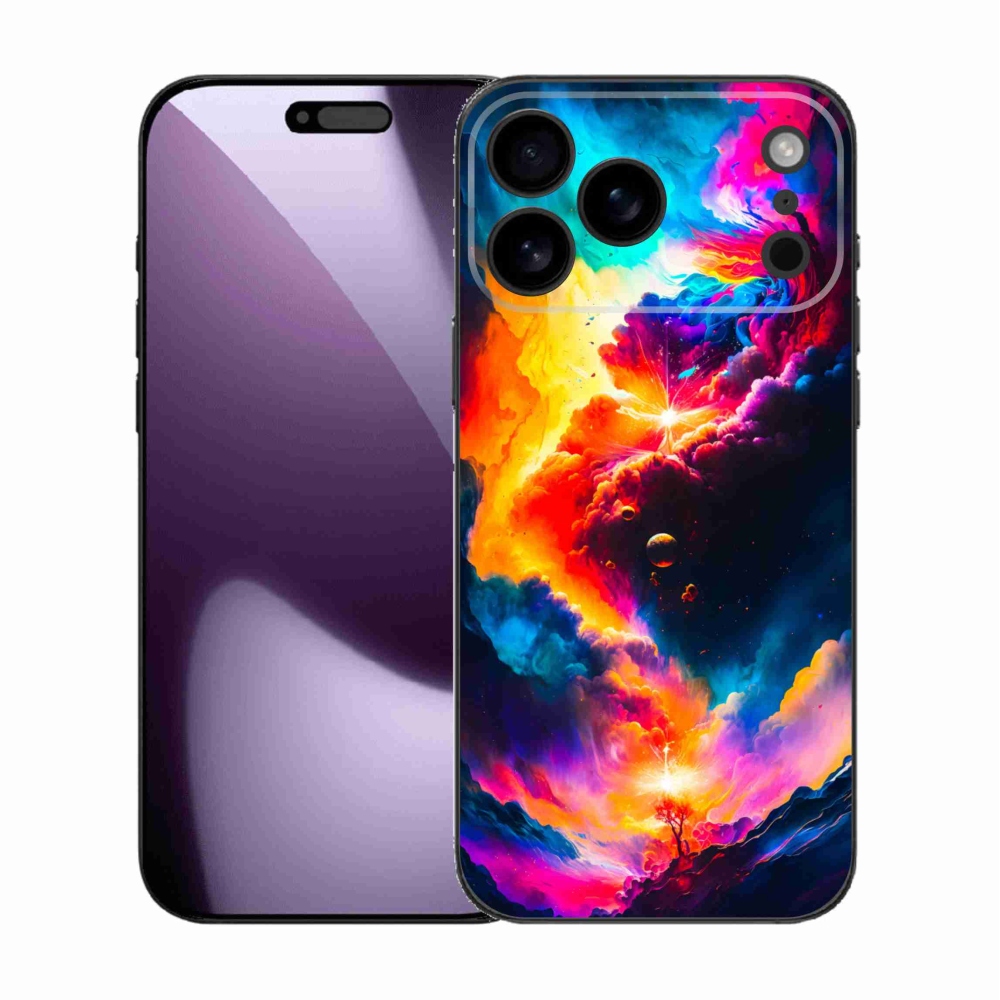 Zselés borítás mmCase iPhone 17 Pro Max készülékhez - absztrakt motívum